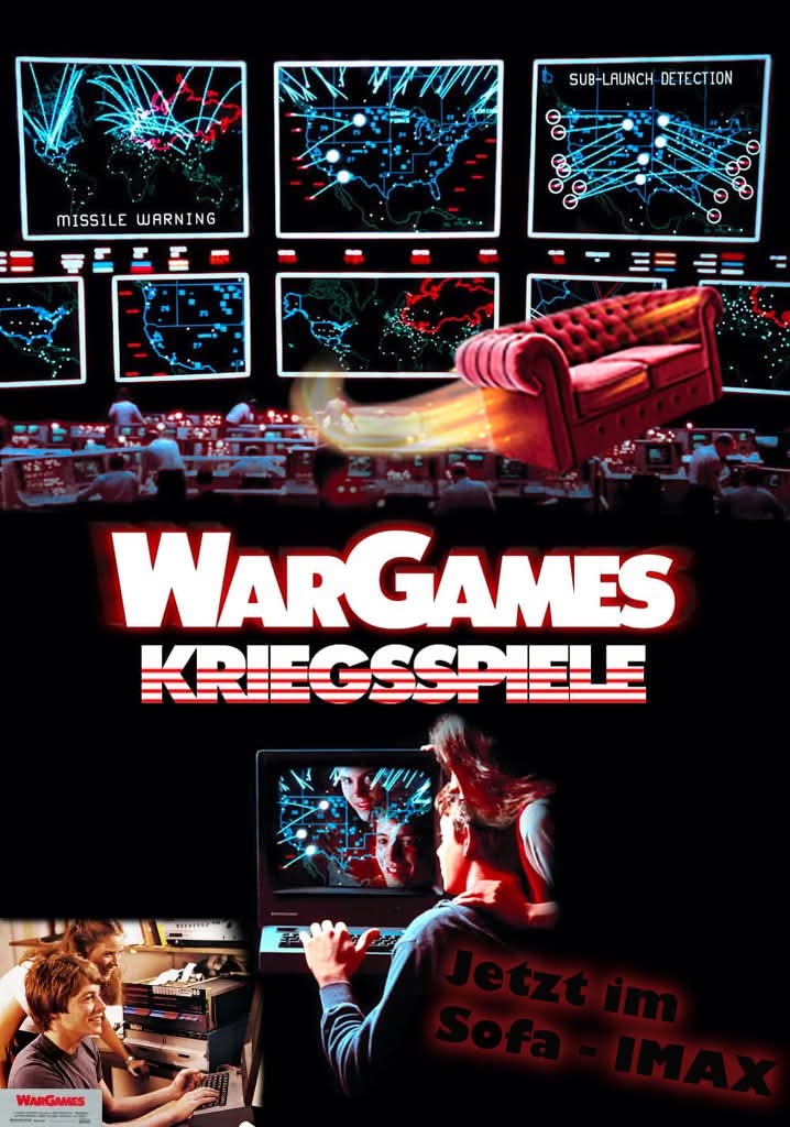 FourForward's tweet photo. Dieses Jahr beginnen wir im Sofa-IMAX mit Wargames (Kriegsspiele) von 1983. Wir wünschen euch viel Spaß dabei. 😃

Link zur Folge: https://t.co/RvpXkpi68Z https://t.co/r1Y51MgVuS