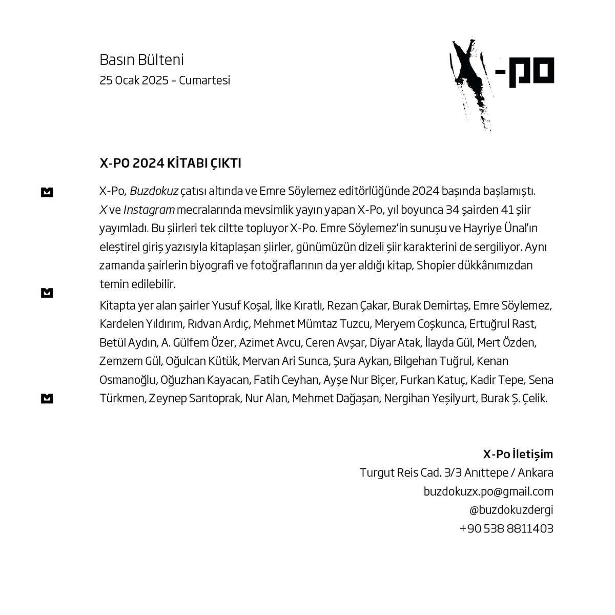 #Xpoetry #Xpoetries #BuzdokuzXPo 2024