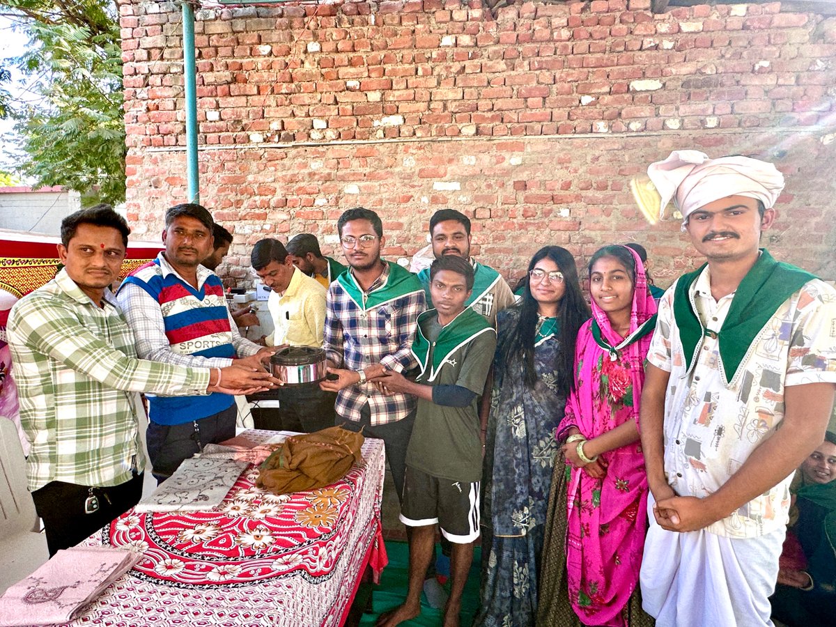 KismatGohil's tweet image. મારી કોલેજ શ્રી એચ.કે આર્ટ્સ કોલેજ દ્વારા એન.એસ.એસ કેમ્પનું જાંબુથલ ગામે આયોજન કરવામાં આવ્યું. #nsscamp