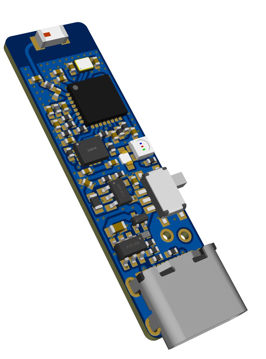 nikki__uwu's tweet photo. Supa fast made and ordered a new version of #slimetrackers with LSM6DSV. There is nothing to solder anymore, except battery.
Regarding size, was able to squish a bit more a get them just a bit under 36 mm. width is the same - 10 mm.
With taxes and delivery 17.5 euro per board. https://t.co/5H0ypTER5I
