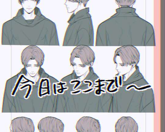 【FANBOX進捗】
今日は頑張ったぜ～…
俯瞰は終わったので明日はアオリ描いて2月分終わろ～ 