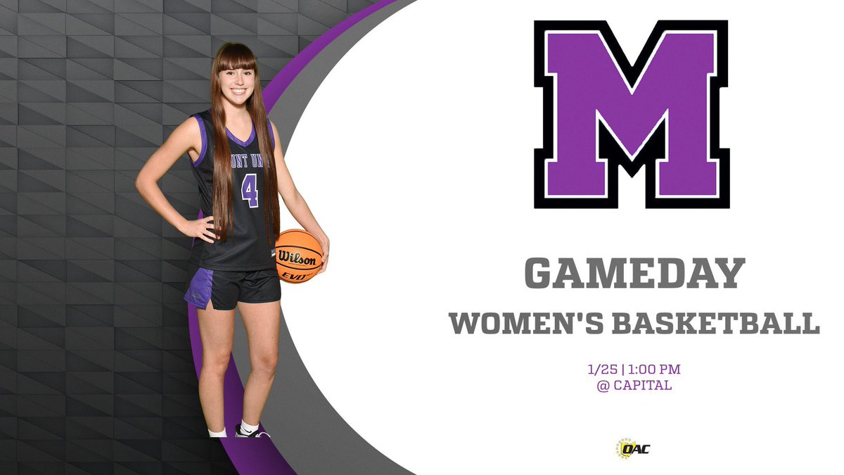 Mount Union Purple Raiders (@purpleraiders) on Twitter photo GAMEDAY!! Time for the second round of OAC play for <a href="/MountUnionWbb/">Raider Women's Basketball</a> as they head to Bexley to take on Capital.
📍: Bexley, OH
🕐: 1:00 PM
📺: athletics.capital.edu/sports/2020/4/…
📊: athletics.capital.edu/sidearmstats/w…
#GoMountGo GAMEDAY!! Time for the second round of OAC play for <a href="/MountUnionWbb/">Raider Women's Basketball</a> as they head to Bexley to take on Capital.
📍: Bexley, OH
🕐: 1:00 PM
📺: athletics.capital.edu/sports/2020/4/…
📊: athletics.capital.edu/sidearmstats/w…
#GoMountGo