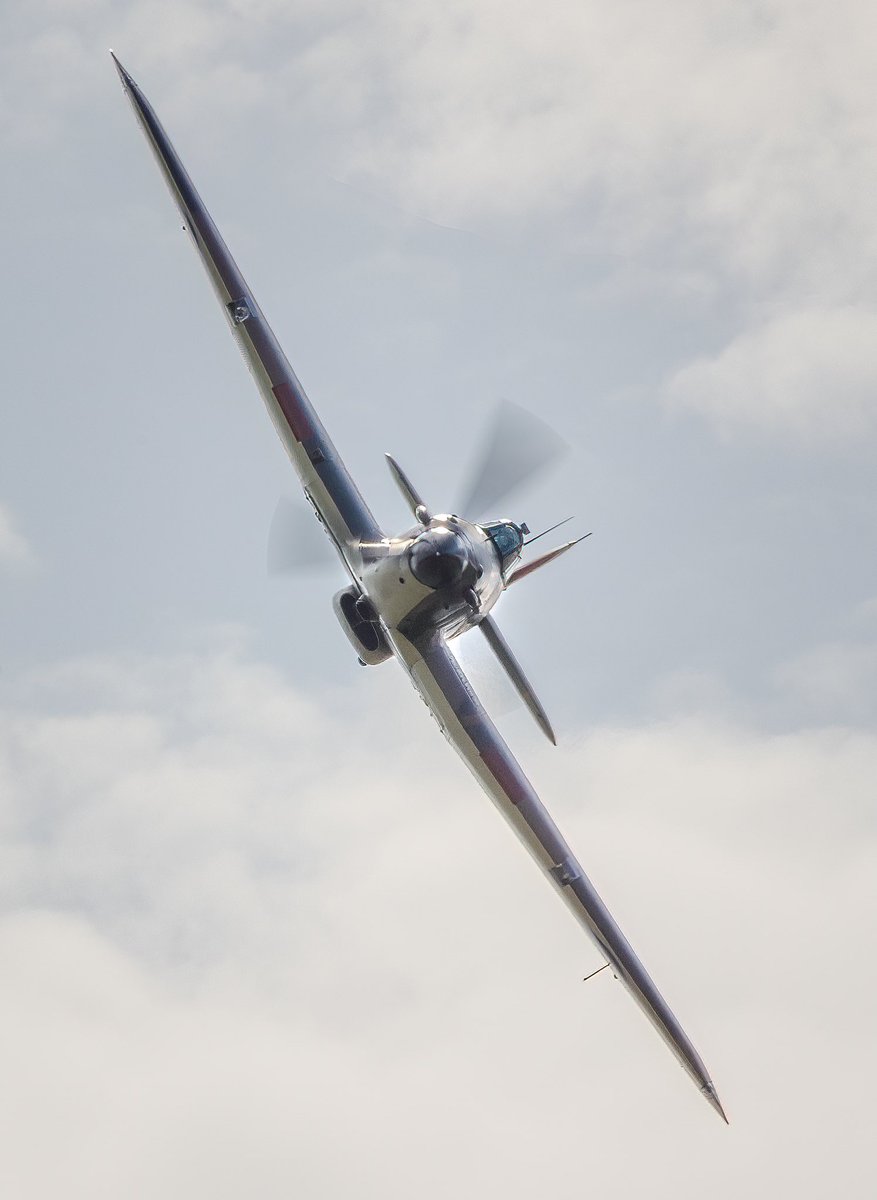 Hurricane R4118 of Hurricane Heritage <a href="/HurricaneR4118/">Hurricane Heritage</a> displaying at White Waltham <a href="/WLACFlying/">WLAC White Waltham</a>. #aviation #warbirds #flying