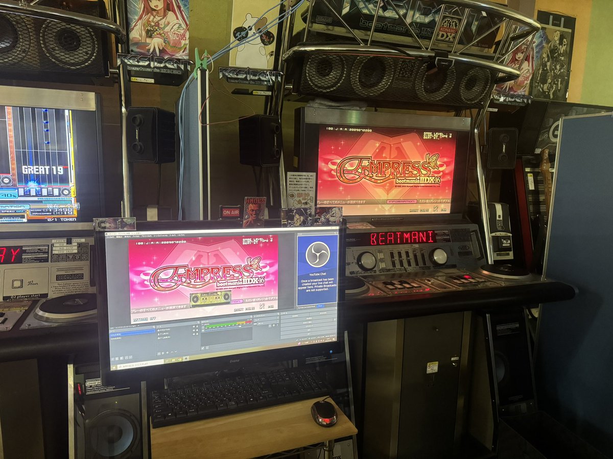 co487000's tweet photo. IIDX旧筐体の録画配信機を直しました。
中華バージョンも映るようにしました。
#コミ丸アリババ大垣店 https://t.co/xoplWlOfRY