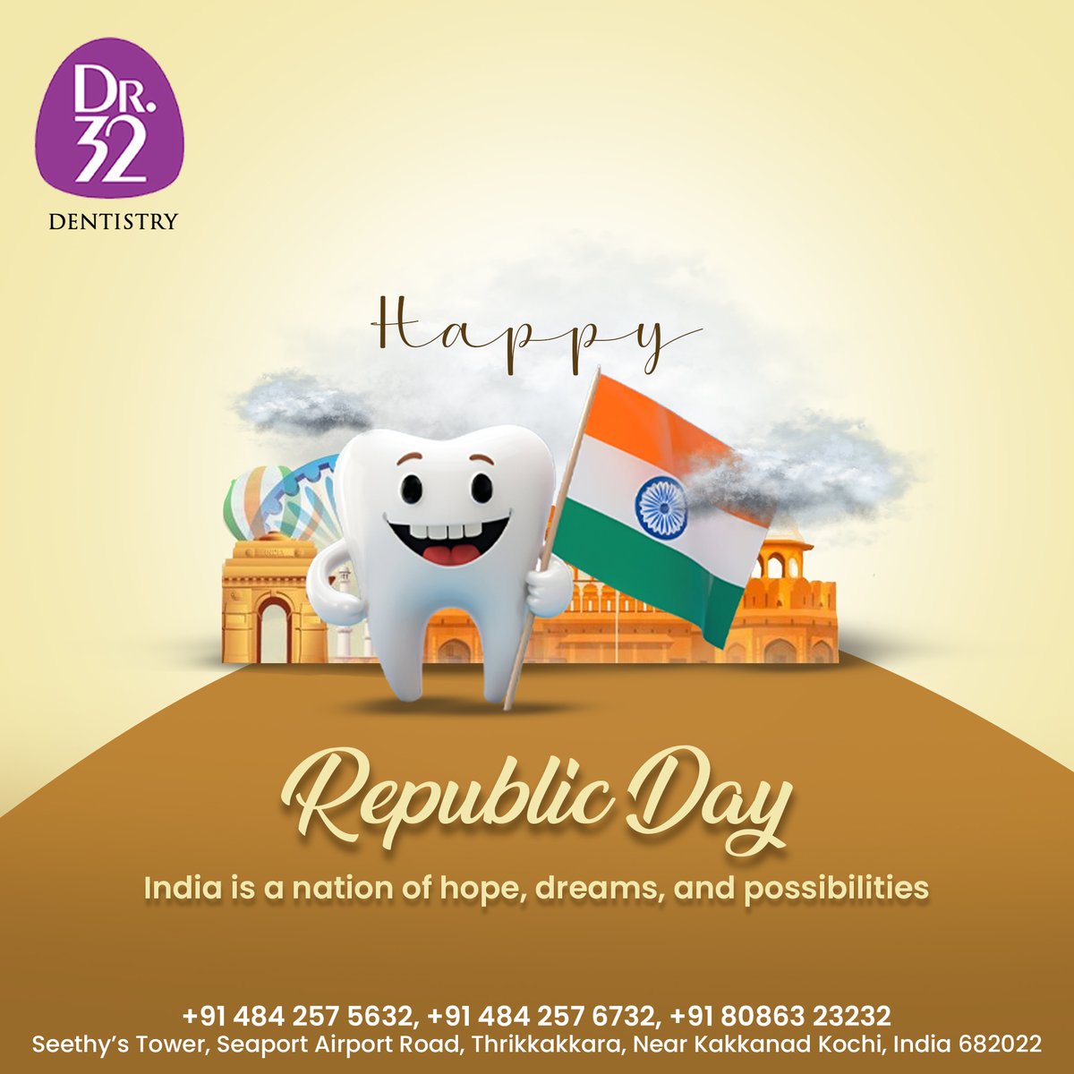 iDoctor32's tweet photo. Happy Republic Day! 🧡🤍💚

#HappyRepublicDay #RepublicDay #RepublicDay2025 #republicdayindia #republicdaycelebration https://t.co/7DulPcC44h