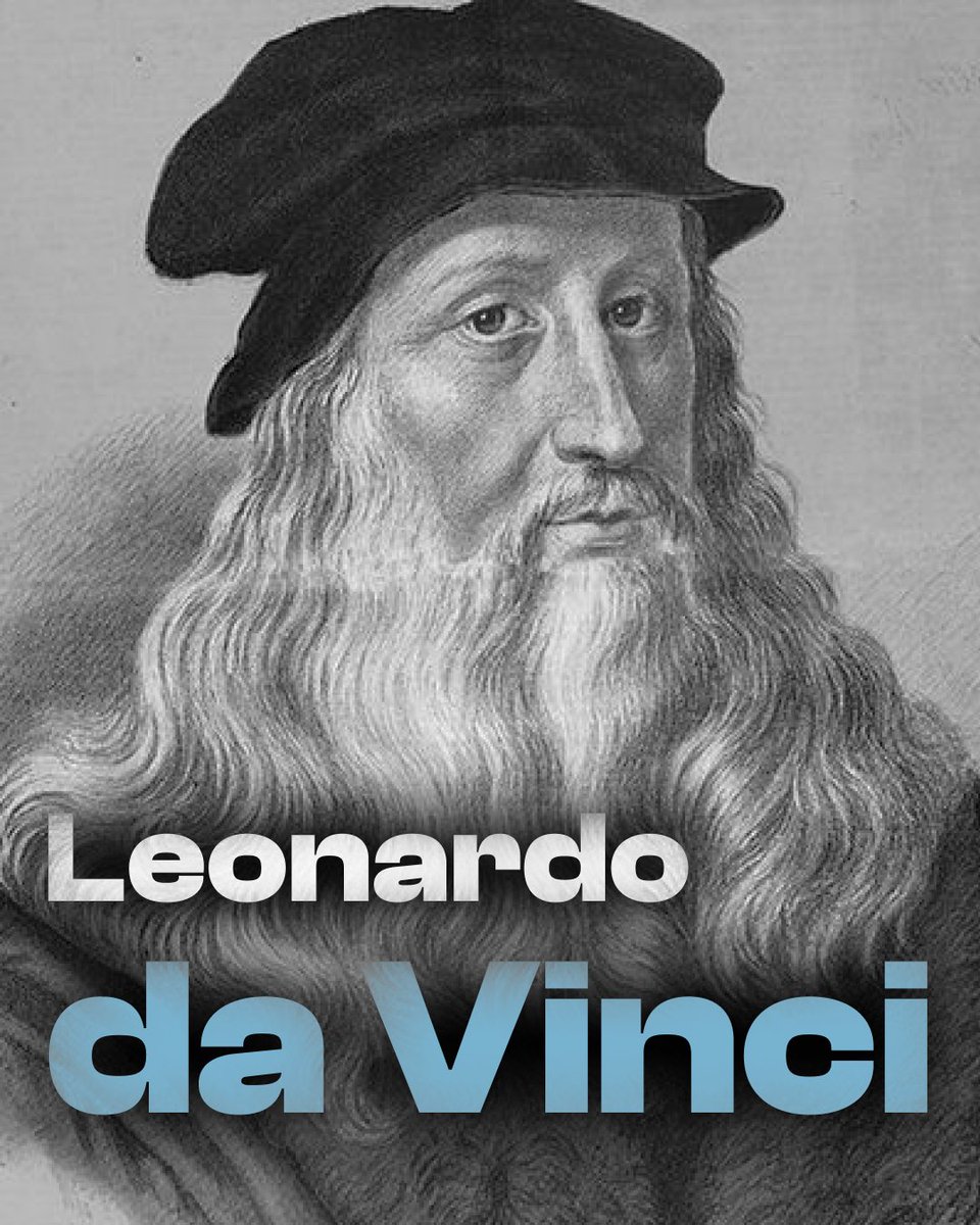 Change my mind: Leonardo da Vinci is the GOAT of GOATs.

Bill Gates admires him so much that he paid $30,802,500 for his notebook.

The 7 Lessons of Genius revealed in Da Vinci's +7,000 pages of notes:

(honestly, it's a crime he isn't studied more...)