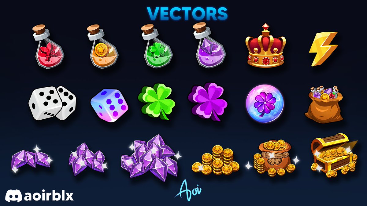 Aoi_RBLX's tweet photo. Here are some of my recent vector commissions!    

If you’re interested, feel free to DM me on:  
📩 Discord: aoirblx    

Retweets and likes are appreciated!💫   

#roblox | #robloxdev | #robloxart | #gameassets | #gamedev https://t.co/bzQoKDaY4t