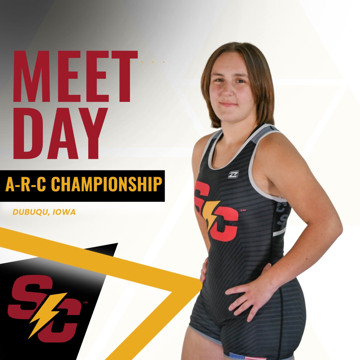 The very first A-R-C Women's Wrestling Title is up for grabs today! 🏆

🆚 A-R-C Championship
🕙 10 a.m.
📍 Dubuque, Iowa
📊/🖥️ linktr.ee/simpsonwwrestle

#rollriversWRESTLE #d3wrestle