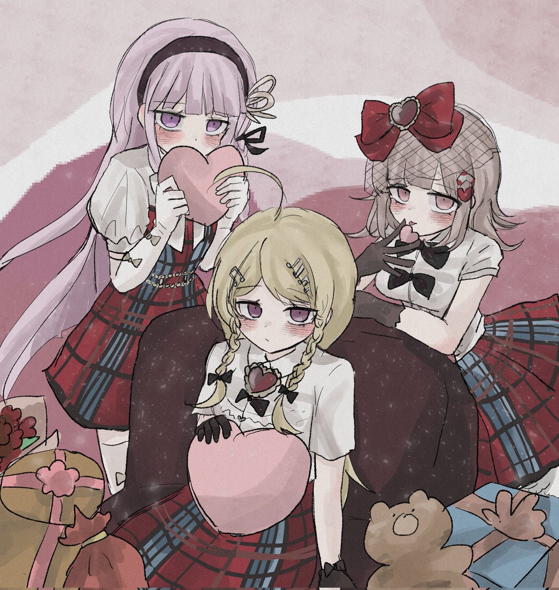 #ダンガンロンパ 
#danganronpa

발렌타인