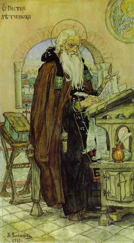 viktorvasnetsov's tweet image. The Chronicler Nestor
