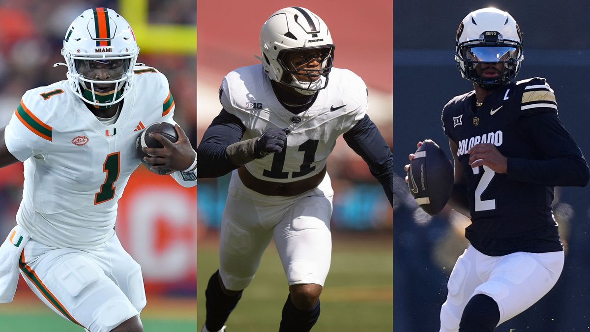 NFL Draft (@nfldraft) on Twitter photo Mock draft 1.0 from <a href="/MoveTheSticks/">Daniel Jeremiah</a>! Titans upgrade defense with the first pick, while Giants and Raiders address needs at quarterback. Check out his full first-round projection, 1-32.
nfl.com/news/daniel-je… Mock draft 1.0 from <a href="/MoveTheSticks/">Daniel Jeremiah</a>! Titans upgrade defense with the first pick, while Giants and Raiders address needs at quarterback. Check out his full first-round projection, 1-32.
nfl.com/news/daniel-je…