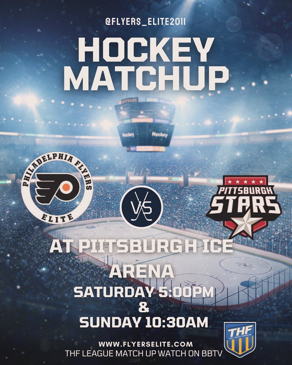 PhilFlyersElite's tweet image. 2011’s Ready to take on the Stars ⭐️ @T1HockeyFed 

#flyerselite #thf #roadgames #werflyerselite #bantams #fe2011