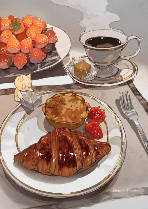 「優雅な朝食」 