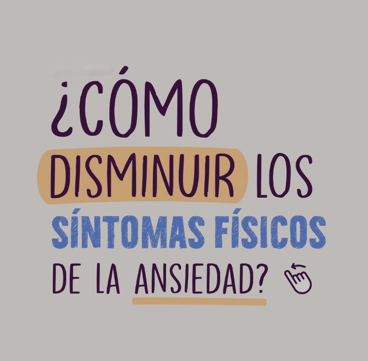 AtencionYoSoy's tweet photo. 🌟Cómo disminuir los síntomas físicos de la Ansiedad🌟

Este hilo te aportará mucha información valiosa.📩

Sígueme🧵👇 https://t.co/hv3ag3ieZk