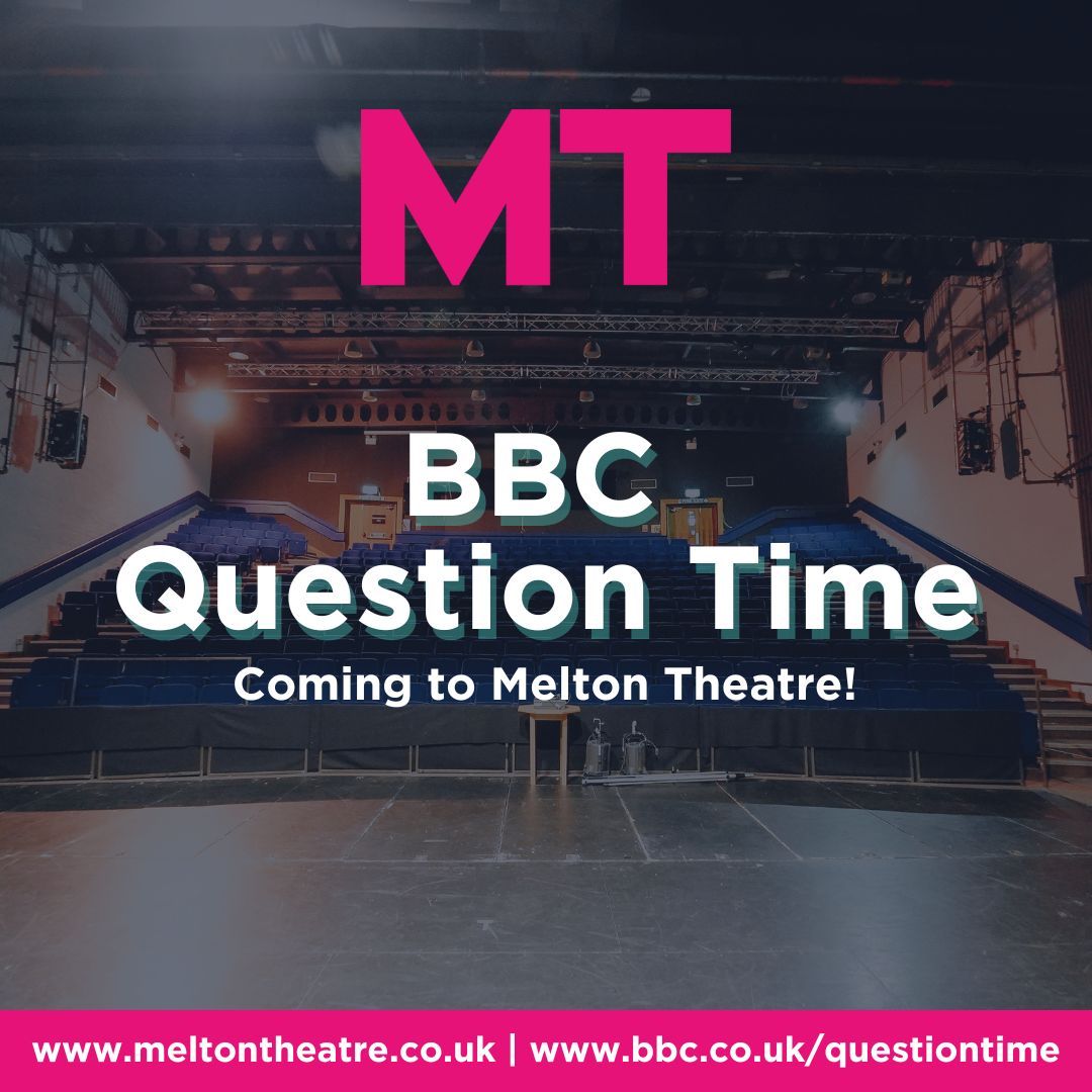 SMB College Group (@smbcollegegroup) on Twitter photo We're thrilled to be hosting BBC's Question Time at our on-site theatre this coming Thursday!
Read more & find out how to secure tickets to be in the audience on the <a href="/meltontimes/">Melton Times</a> website here: buff.ly/40rGW1N We're thrilled to be hosting BBC's Question Time at our on-site theatre this coming Thursday!
Read more & find out how to secure tickets to be in the audience on the <a href="/meltontimes/">Melton Times</a> website here: buff.ly/40rGW1N