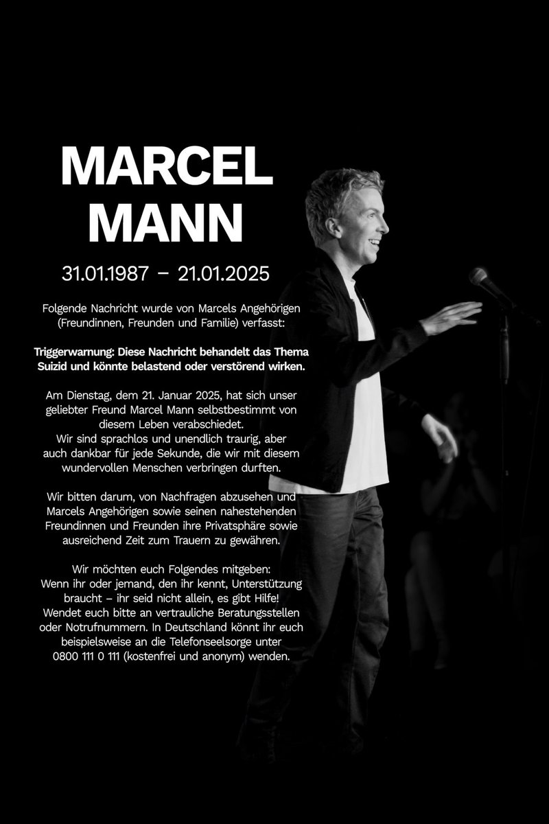 SAOGerman's tweet image. Marcel Mann (✝)

RIP

U.a. der deutsche Sprecher von Kouichirou Yuuki, Asunas großem Bruder, in "Aria of a Starless Night."