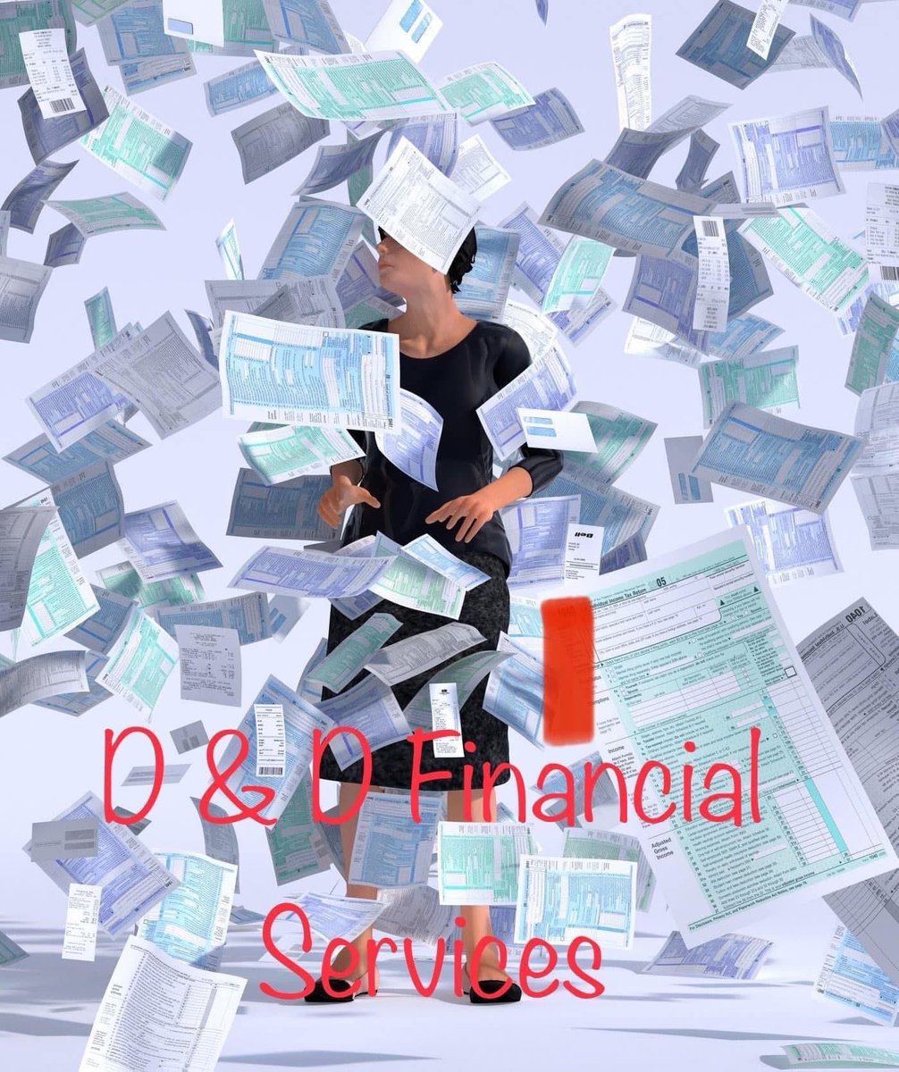 Nojeed's tweet photo. Are you buried in tax paperwork?  Don’t know what to keep, how to organize, feeling lost in the pile of papers?

Give me a call at 806-231-2331 and I can help you clear the clutter!

D &amp; D Financial Services https://t.co/SjZoC0cZZI