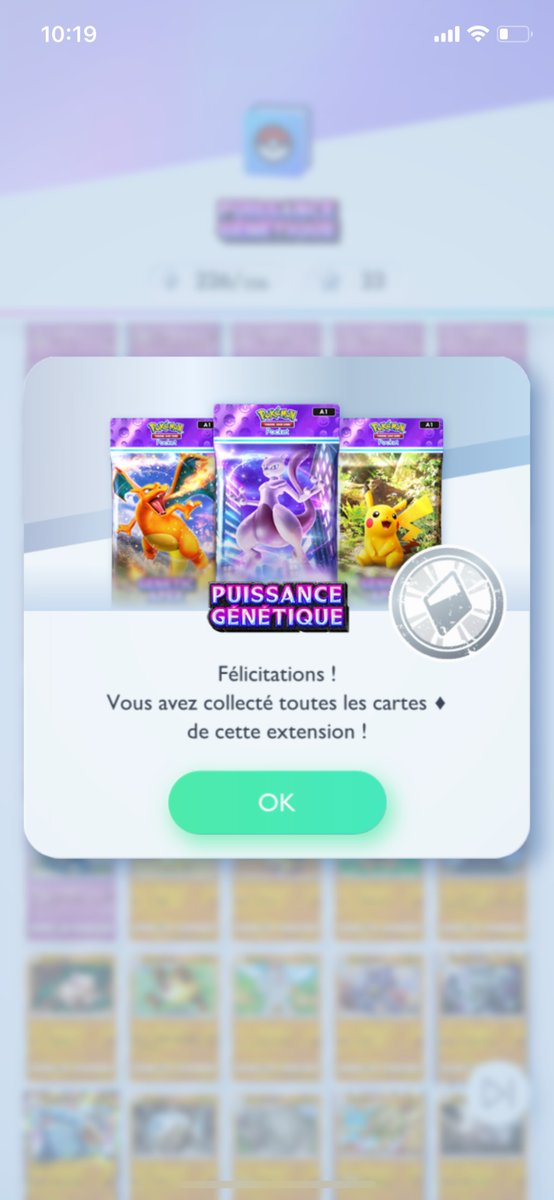 Le jeu m’a mis ce msg, c’est bien ou pas la team ?

#PokemonTCGPocket