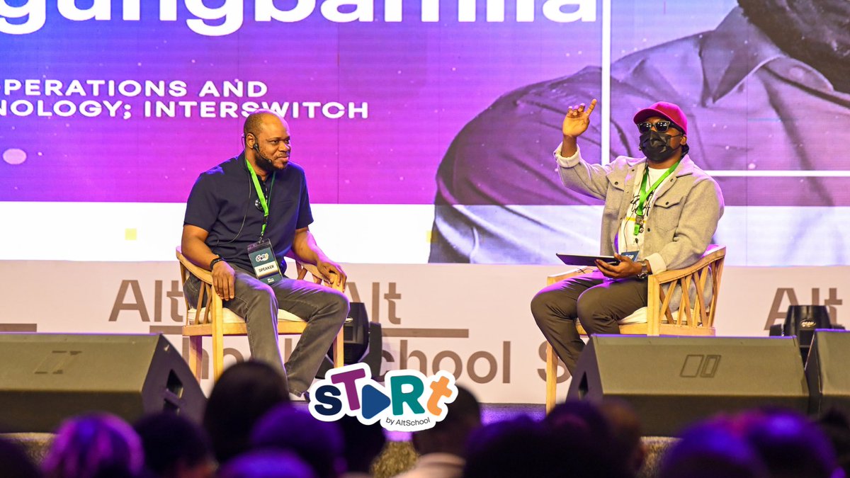 AltSchoolAfrica's tweet photo. What’s the most interesting thing you’ve learned at #sTaRtConference so far?
Share your thoughts in the comments below! 👇
#startconference2025 #startbyaltschool #juststart #AltSchoolStart2025 https://t.co/DN8fzv2oCn