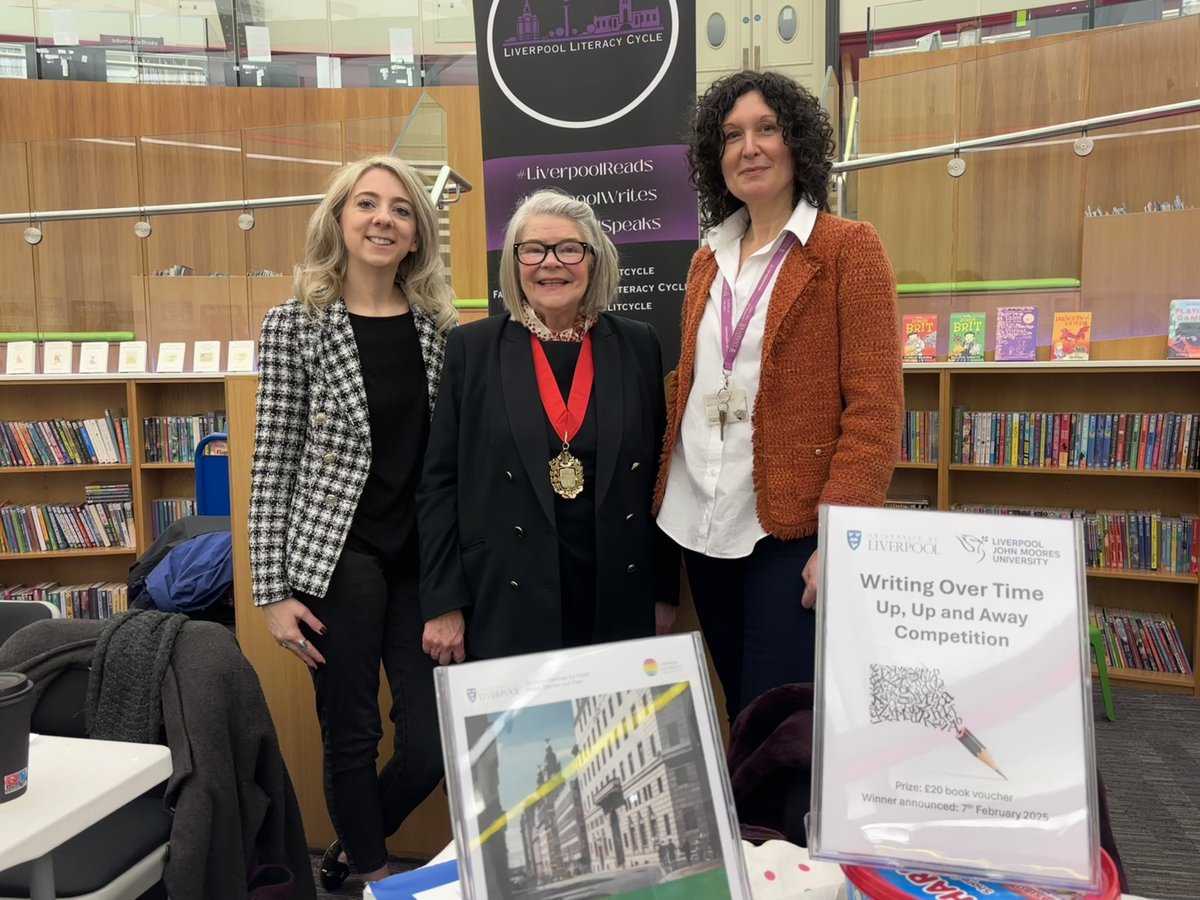 Writing Over Time Project (@wotproject) on Twitter photo It was wonderful to launch the Year of the Spoken Word at Central Library today with <a href="/CllrBMurray/">Barbara Murray 🌹</a>. It was wonderful to launch the Year of the Spoken Word at Central Library today with <a href="/CllrBMurray/">Barbara Murray 🌹</a>.
