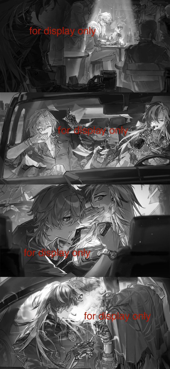 🦚🪶
给朋友本子的特典图🥰