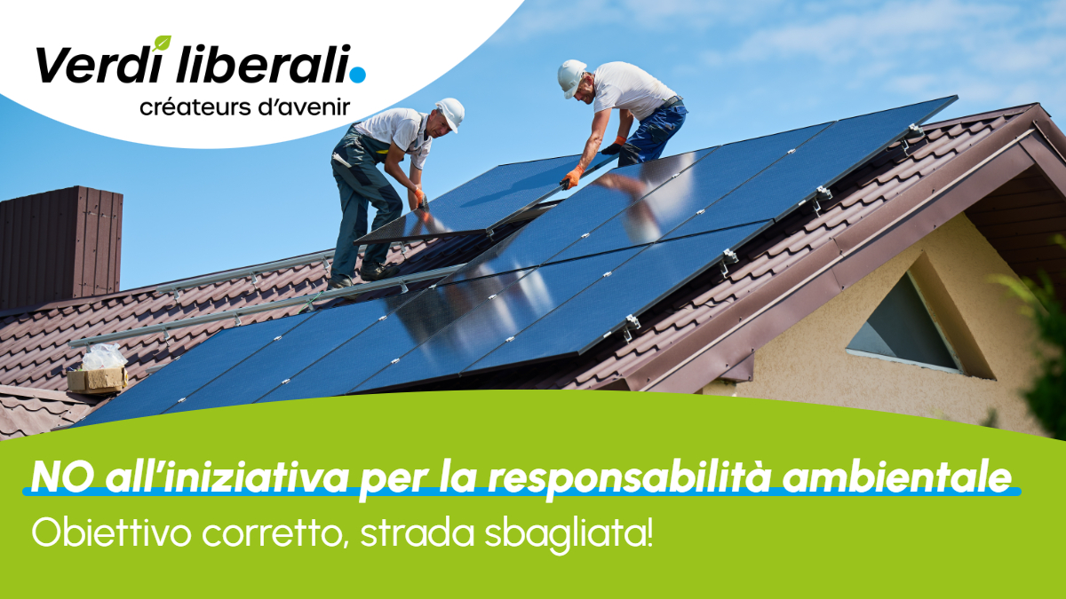 L’#AD ha detto NO all’#iniziativa per la responsabilità ambientale. Il termine di 10 anni è estremamente breve e irrealistico. Diciamo no per evitare misure affrettate e controproducenti. Il #PVL continua il suo impegno per la protezione del #clima con le Leggi votate di recente.