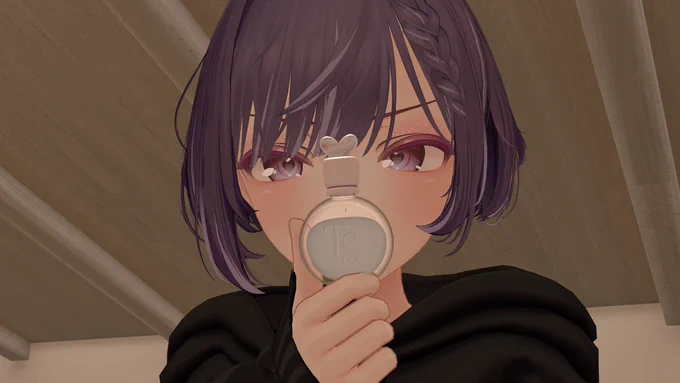 #おうつちのVRC日記口紅ペンとネイルペン!つかってもらえてうれしい～～ 