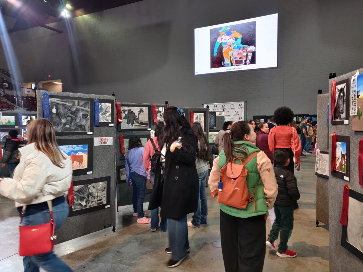 Congratulations Hill Hawks who won ribbons at the Houston Livestock &amp; Rodeo Art Show!  

2nd Place Ribbons 
3rd grade Aleyda Reyes &amp; Isabella Hernandez 
4th grade Alejandra Silva  

1st Place Blue Ribbons 
4th grade Yuritza Hernandez 
5th grade Camila Flores &amp; Vida Reyes