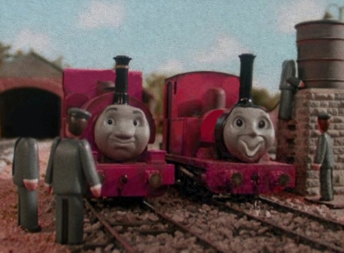 The red and blue guy tweet media