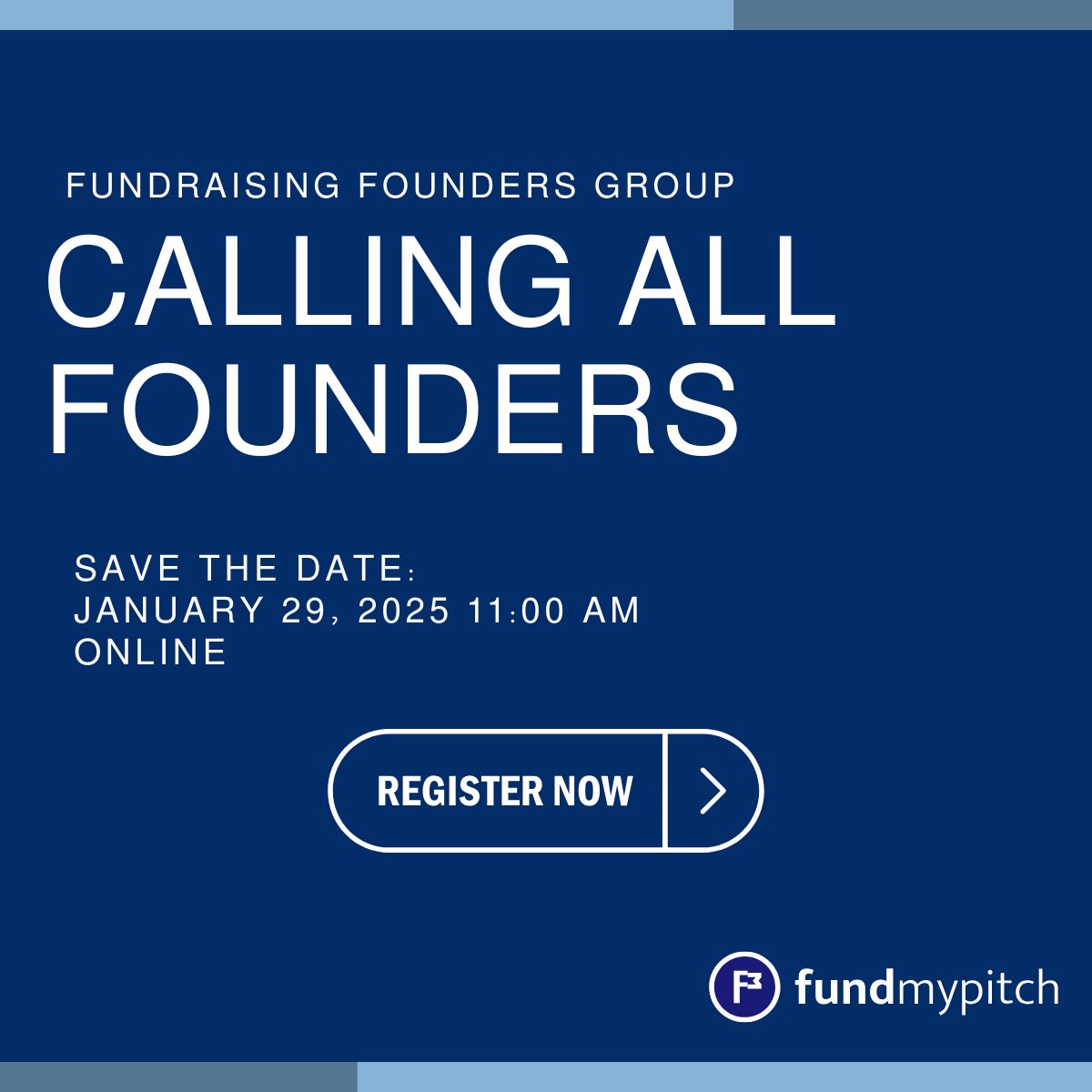 The founders we speak to say two main things hold them back...

A peer community &amp; Support, advice and someone to just listen when it comes to fundraising challenges. 

So, if you're a founder register for our first Fundraising Founders Meetup lnkd.in/enCksNKx