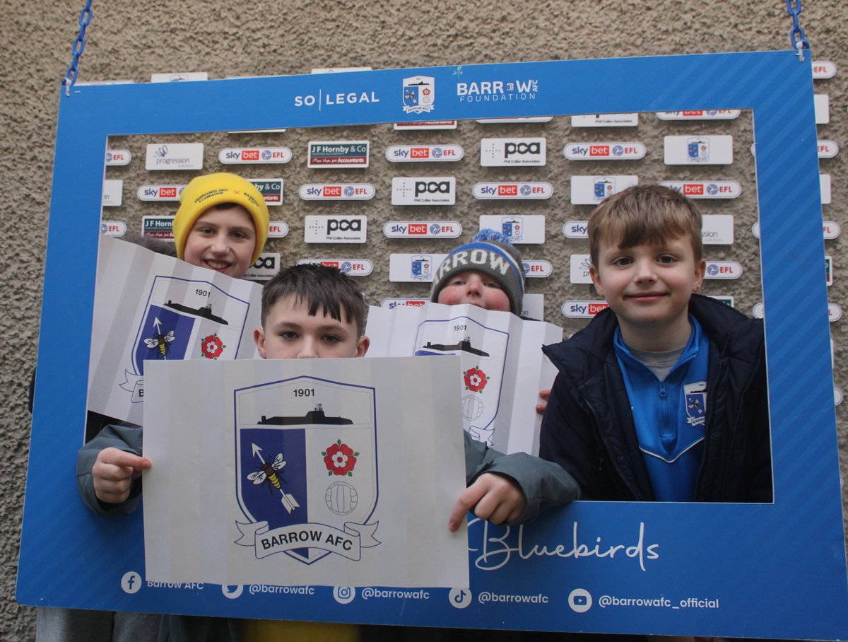 Don't forget to join us in the Northern Competitions FanZone today for some live music, drawings, games, and more! 🎨

#WeAreBarrow