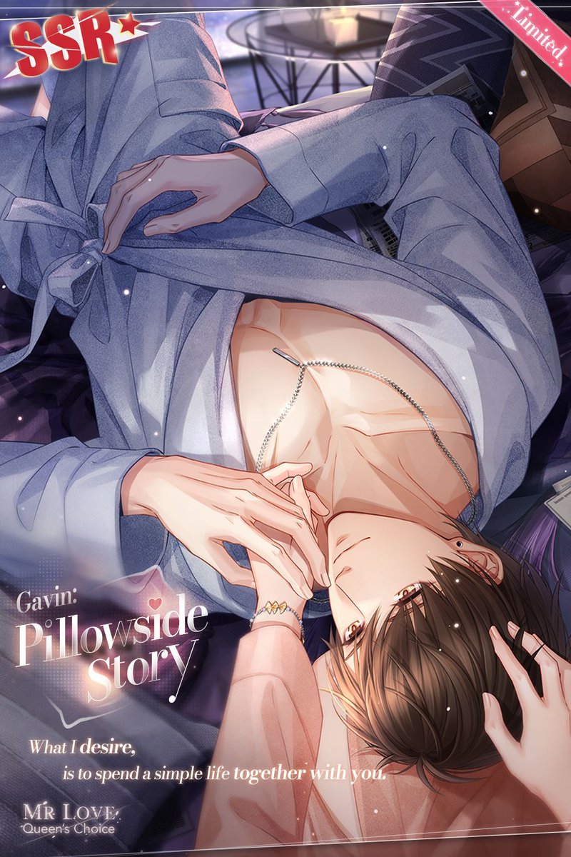 MrLoveMobile's tweet image. 🎀Daily Top-up Event🎀Exclusive SSR Karma [Gavin: Pillowside Story] RERUN.

📅Event Period: 2025/1/26 5:00 - 2025/2/4 23:59 UTC-8

📜Event Details &amp;gt;&amp;gt;&amp;gt; buff.ly/3haD9iF

#MrLoveMobile #TopUpRewards
#Gavin