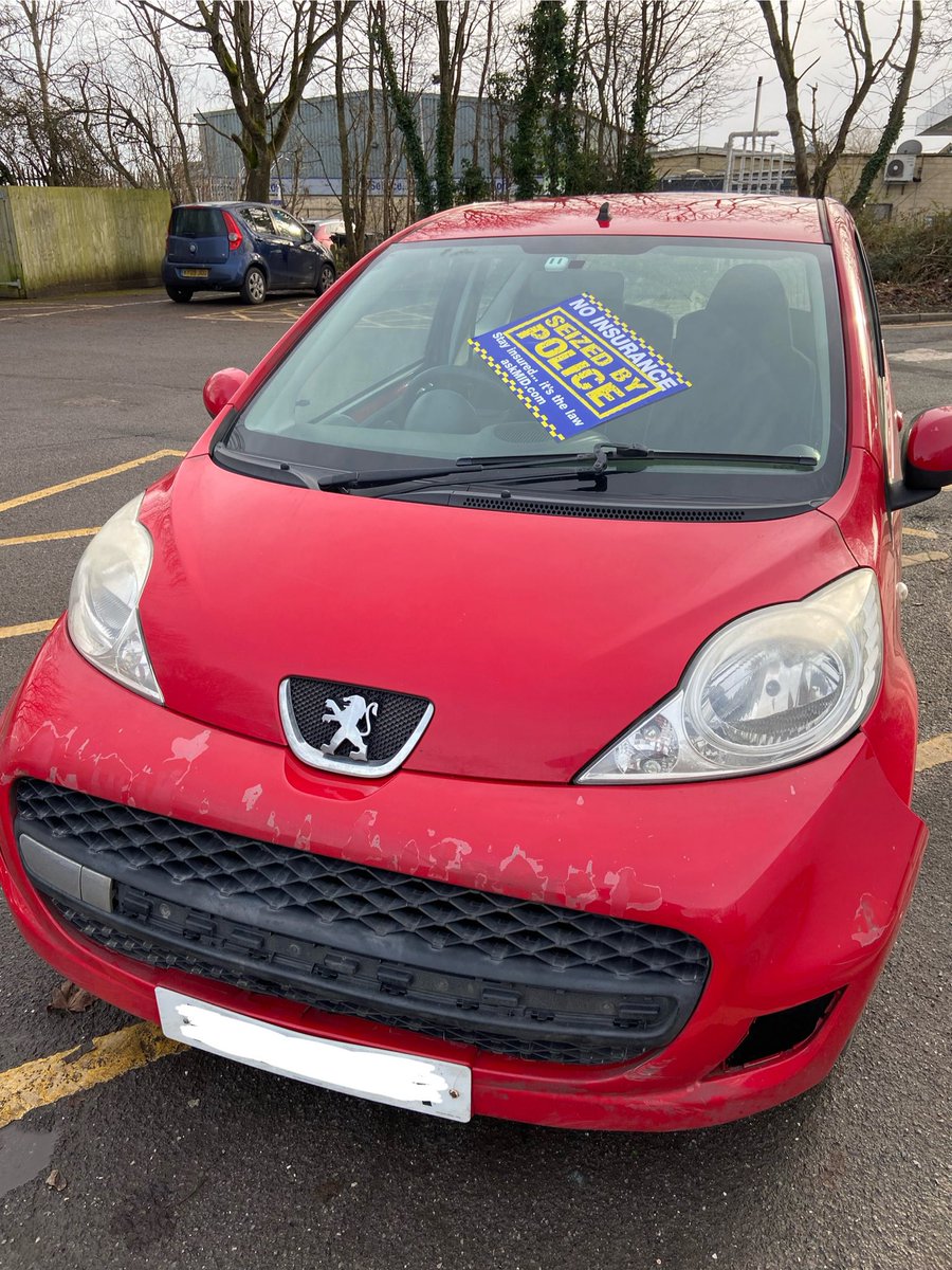 wiltspolicesc's tweet photo. #SRSU #RoadSafety #Team vehicle #Seized in Melksham, Incorrect Insurance, No Valid Licence, 2 Bald Tyres, Paperwork Served, #DayInCourt #DriveInsured https://t.co/4JYNAWY5El