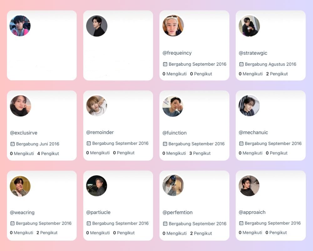 ipossessive's tweet image. ୨୧ WTS ACC KOSONGAN Y16 ୨୧

9.000 / each

ಇ. verif all nomor luar
ಇ. go green (-ssb abis ganti @)
ಇ. dom hotmail &amp;amp; outlook
ಇ. masuk mt non moots
ಇ. belum masuk ht

wa.me/6285183471469