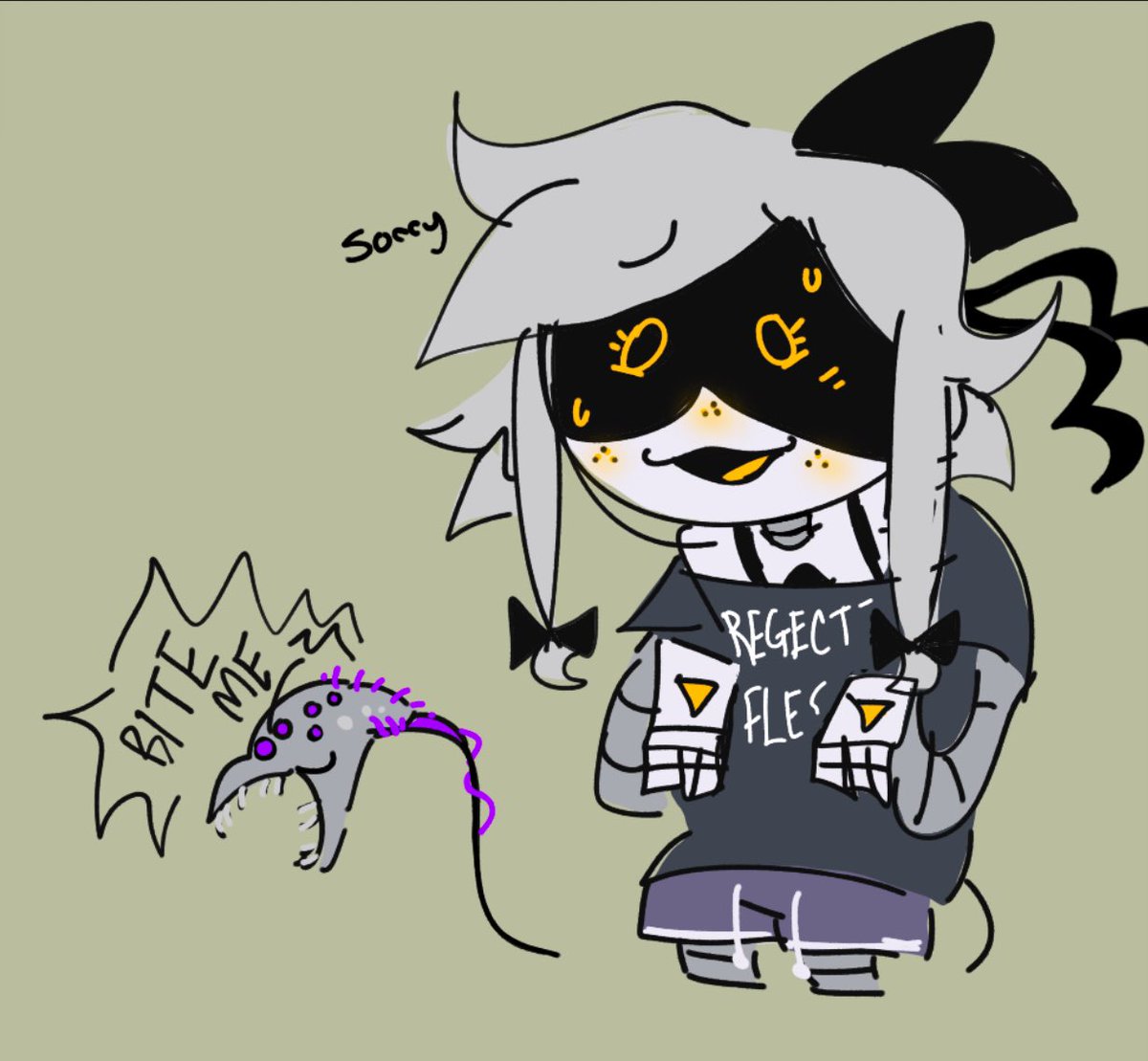 goofleegoober's tweet photo. cyn kinsona cuz ykw she’s literally me 💛

#cyn #kinsona #murderdrones https://t.co/xeWFQGBlNk