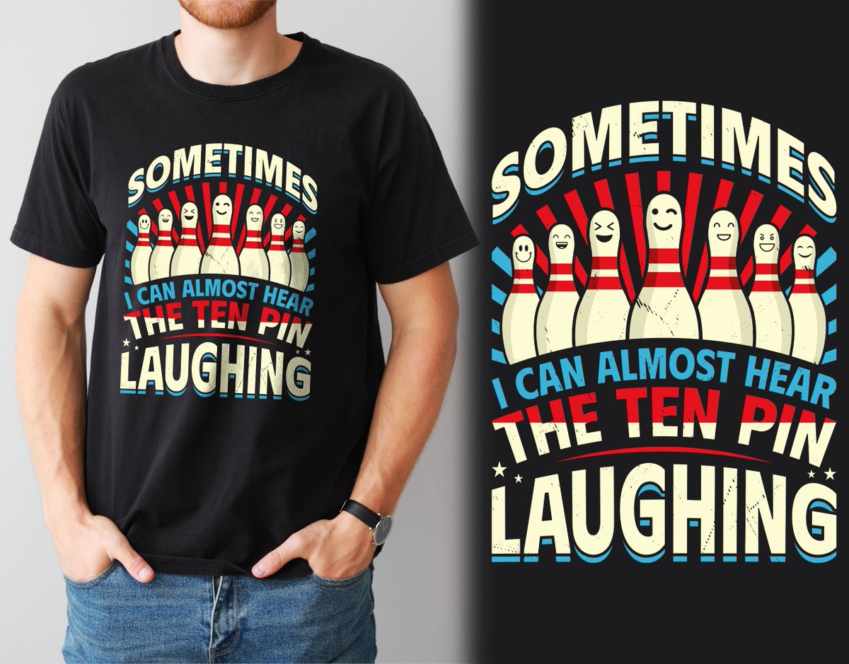 TeeniusGraphics's tweet photo. BOWLING T-SHIRT DESIGN Ready to roll a strike with your wardrobe? Let’s create custom T-shirt designs that celebrate your love for bowling in style! #BowlingTshirt #BowlingShirt #BowlingApparel #BowlingFashion #BowlingGear #BowlingStyle #BowlingLife #Fiverr #TShirtDesign #Vintage https://t.co/NaJdUmuMbH