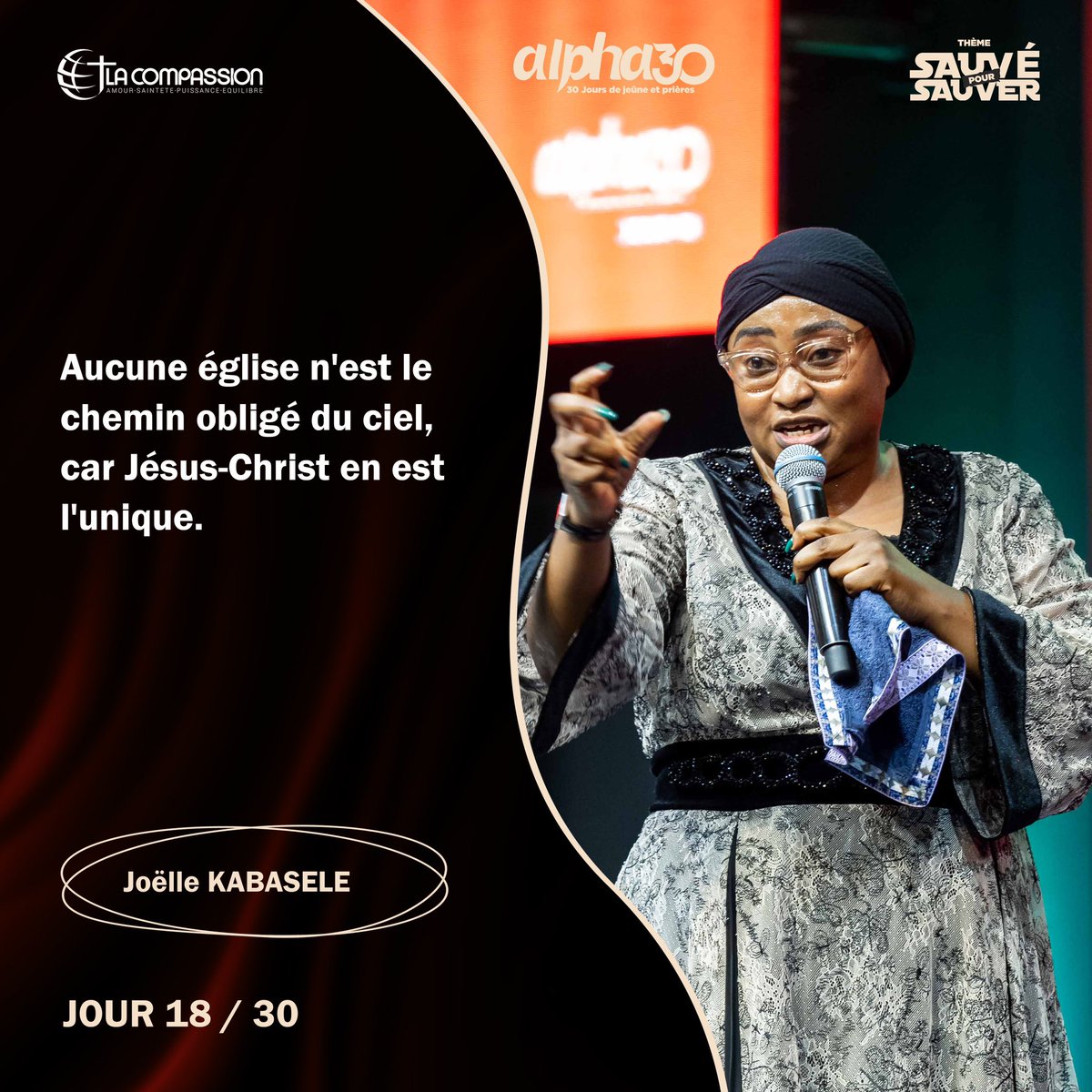 CompassionCrefm's tweet photo. #flashback | Alpha30 2025 - Jour 18 | Pasteure JoelleKABASELE 

1/4

#citations #Alpha30 #Pastjoellekabasele #kinshasa #jésus https://t.co/ePjpKr0ZkN