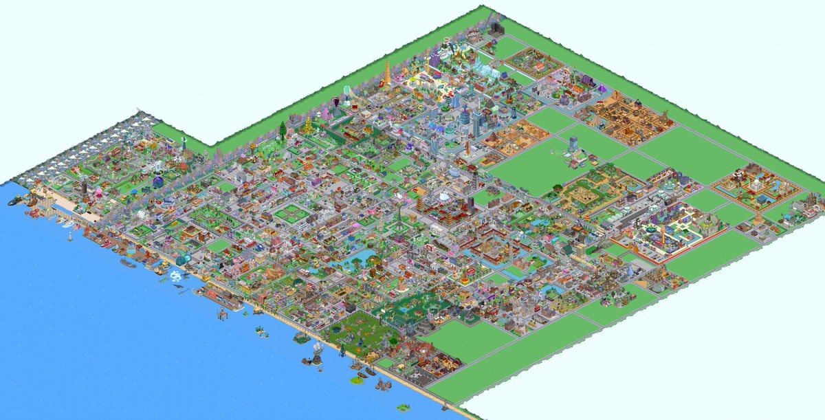 TichVanOndermui's tweet image. Ma ville en 2021... J'ai encore joué environ 1 an après ça, je pense. Ensuite j'ai enfin laissé tomber. 🙂

#simpsons #tappedout #SimpsonsTappedOut