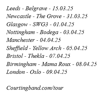 courtingband's tweet photo. Which show r u coming to ? Requests ? https://t.co/xFW3ssa4BP https://t.co/qpT7PWmpN4