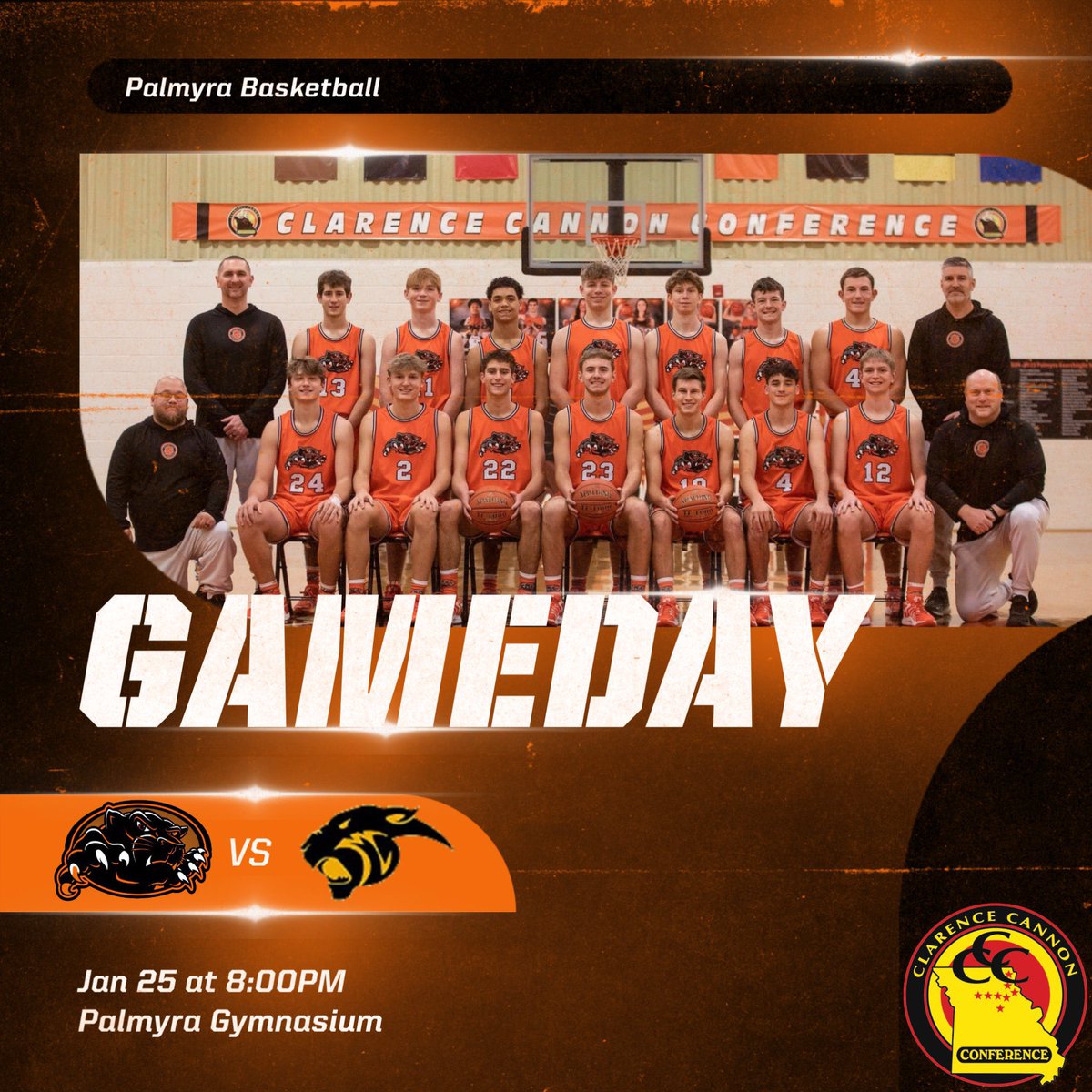 Looking forward to a great atmosphere tonight in the Tony Lenzini Tournament! #WEAREPALMYRA
