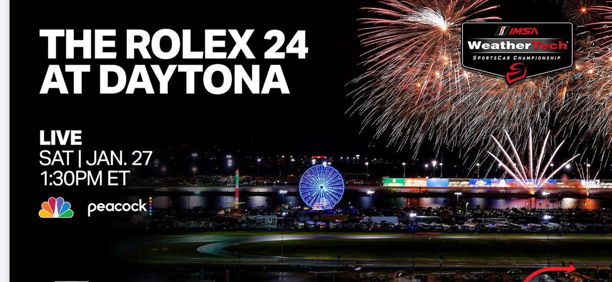 Follow along for the Rolex 24 right here…