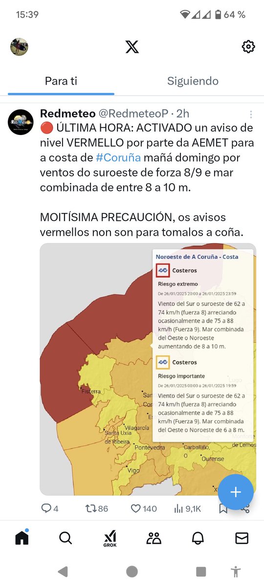 Hola <a href="/FGB_Baloncesto/">FGB</a> no sería más prudente anular los partidos de mañana? Coger el coche para asistir a los pabellones va a ser un peligro.