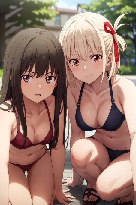 One hundred thirty-five amazing beautiful episodes of Lycoris Recoil have already aired. What a joy to see this incredible series continue. #リコリコ #lycoris_recoil #リコリコ135話
