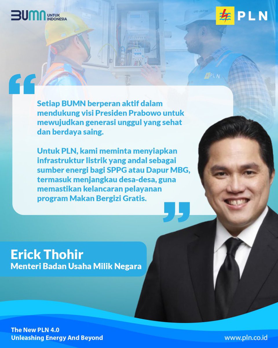 heyking_xone's tweet photo. Terbaik! Makan Bergizi Gratis, langkah nyata pemerintah untuk membangun generasi Indonesia sehat
#PLNuntukIndonesia https://t.co/fuewRqP3Qj