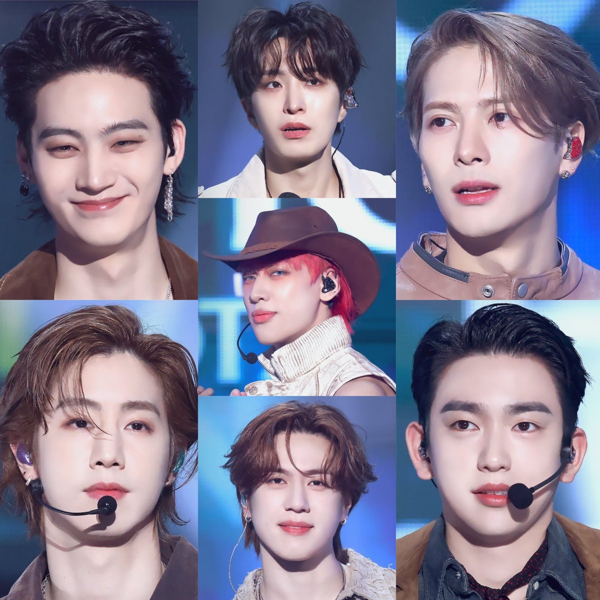 pjyethereals's tweet image. jackson once said, "got7 got 7 visuals"