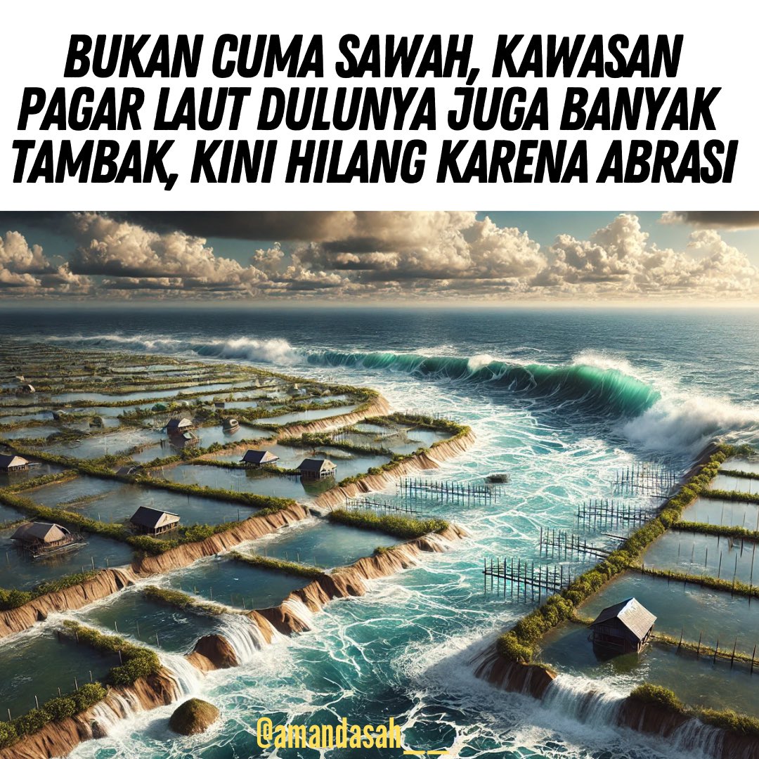 Bukan Cuma Sawah, Ada Juga Tambak Yang Tenggelam Karena Abrasi

Puluhan tahun silam, tambak dan sawah di pesisir Utara Tangerang menjadi sumber penghidupan bagi banyak keluarga. Namun, seiring waktu, abrasi laut menggerus daratan, mengubah lahan produktif menjadi bagian dari