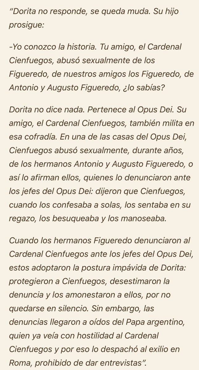 Uncafecommie's tweet photo. Me están diciendo que el "cardenal Cienfuegos" así llama Jaime Bayly a un líder del Opus Dei que está refugiado en Roma después de ser denunciado por abuso sexual era JUAN LUIS CIPRIANI. (fingir sorpresa) https://t.co/x5AoiFcQ7W