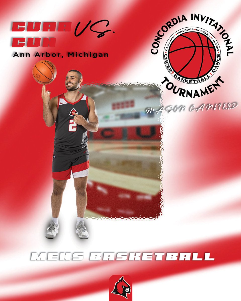 Concordia Cardinals (@cuaacardinals) on Twitter photo 🏀CIT GAMEDAY🏀
<a href="/CUAAHoops/">Concordia Basketball</a> looks to reimagine last night's magic, this time for the CIT title!
📍Cardinal Fieldhouse / Ann Arbor, MI
🕗8:00PM
📹portal.stretchinternet.com/cuaacardinals/
📊concordiacardinals.com/sports/wice/20… 🏀CIT GAMEDAY🏀
<a href="/CUAAHoops/">Concordia Basketball</a> looks to reimagine last night's magic, this time for the CIT title!
📍Cardinal Fieldhouse / Ann Arbor, MI
🕗8:00PM
📹portal.stretchinternet.com/cuaacardinals/
📊concordiacardinals.com/sports/wice/20…
