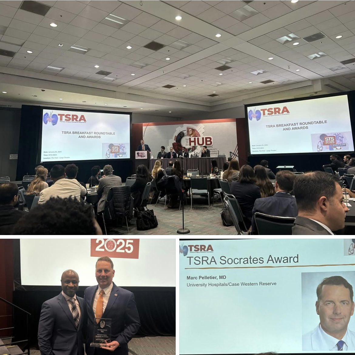 Mamadi Papus Keita, MD (@mpkeitamd) on Twitter photo At the 2025 #STS2025 conference in Los Angeles.
Congratulations to my mentor Dr <a href="/MarcPPelletier/">Marc Pelletier</a> for winning the Socrates faculty teaching award!! <a href="/UHhospitals/">University Hospitals</a> <a href="/HarringtonHVI/">UH Harrington Heart & Vascular Institute</a> At the 2025 #STS2025 conference in Los Angeles.
Congratulations to my mentor Dr <a href="/MarcPPelletier/">Marc Pelletier</a> for winning the Socrates faculty teaching award!! <a href="/UHhospitals/">University Hospitals</a> <a href="/HarringtonHVI/">UH Harrington Heart & Vascular Institute</a>