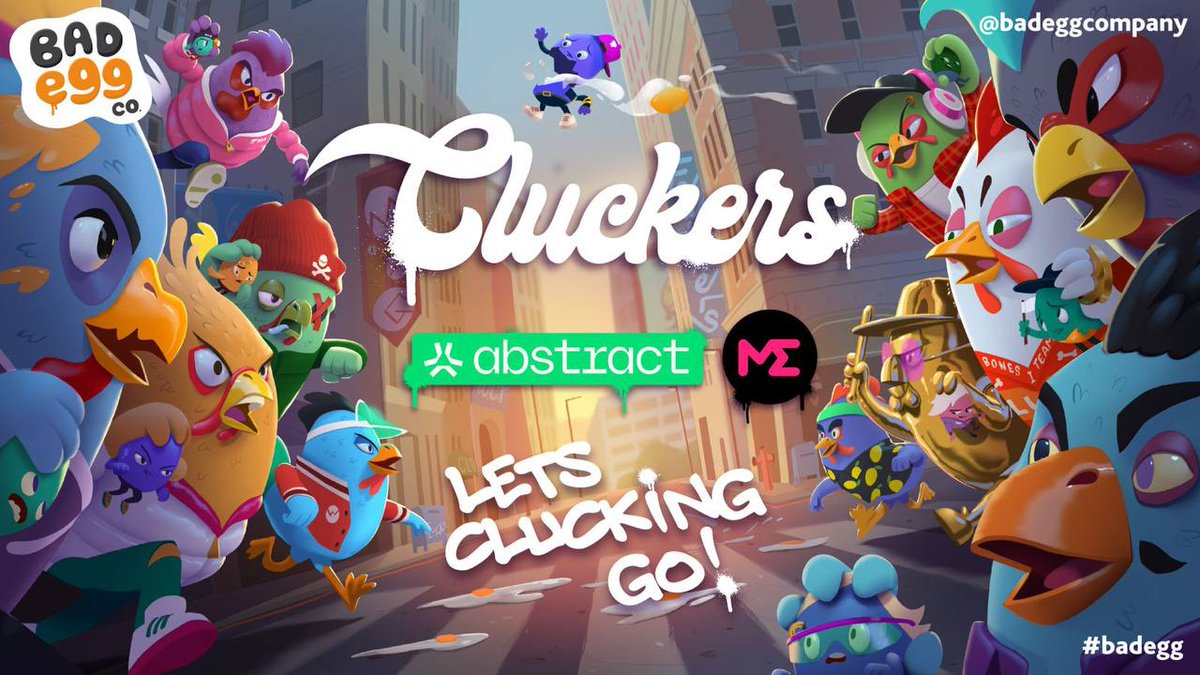 LET’S CLUCKING GO!!! 🐔

We’re giving away 10 GUARANTEED WL

To enter:
1️⃣ Like/RT this post
2️⃣ Tag 3 friends

Minting February 4th on @abstractchain and @magiceden

Good luck you mother cluckers 🥚
